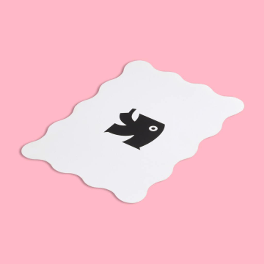 Karten in Wellenform drucken