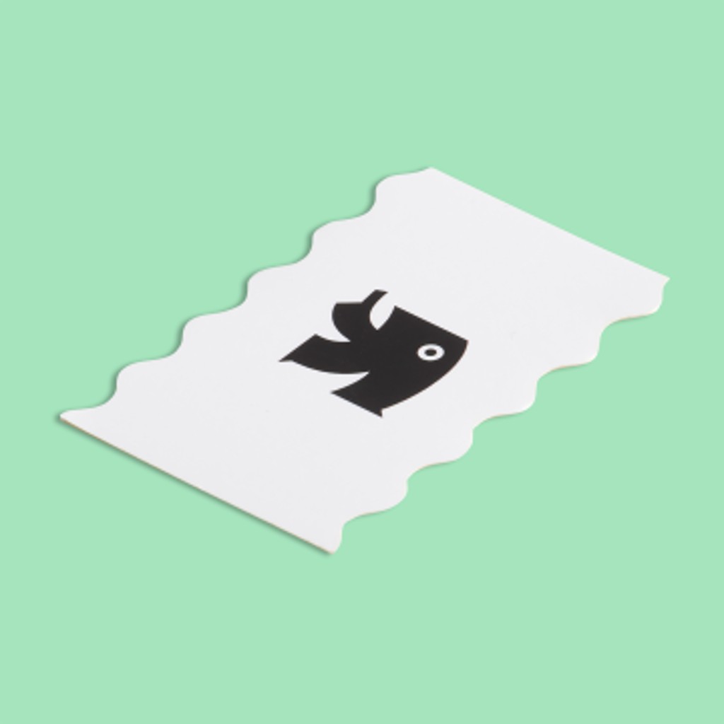 Visitenkarten in Wellenform drucken