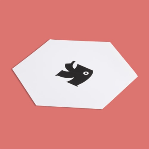Hexagon-Flyer drucken