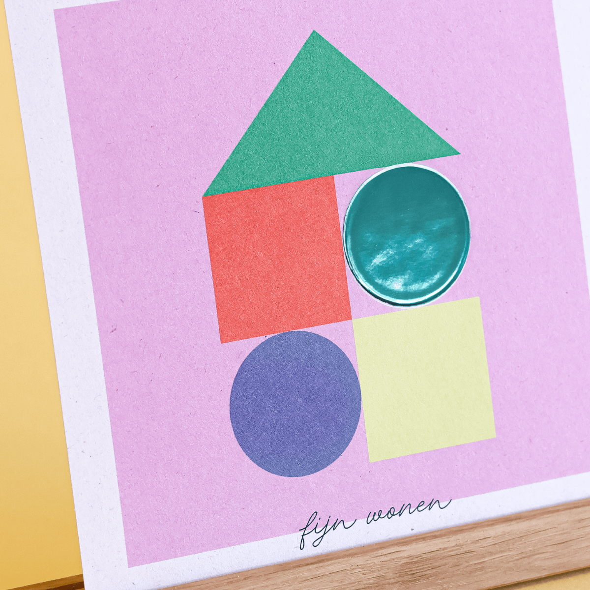 Ozeanblaue Folienprägung auf PaperWise