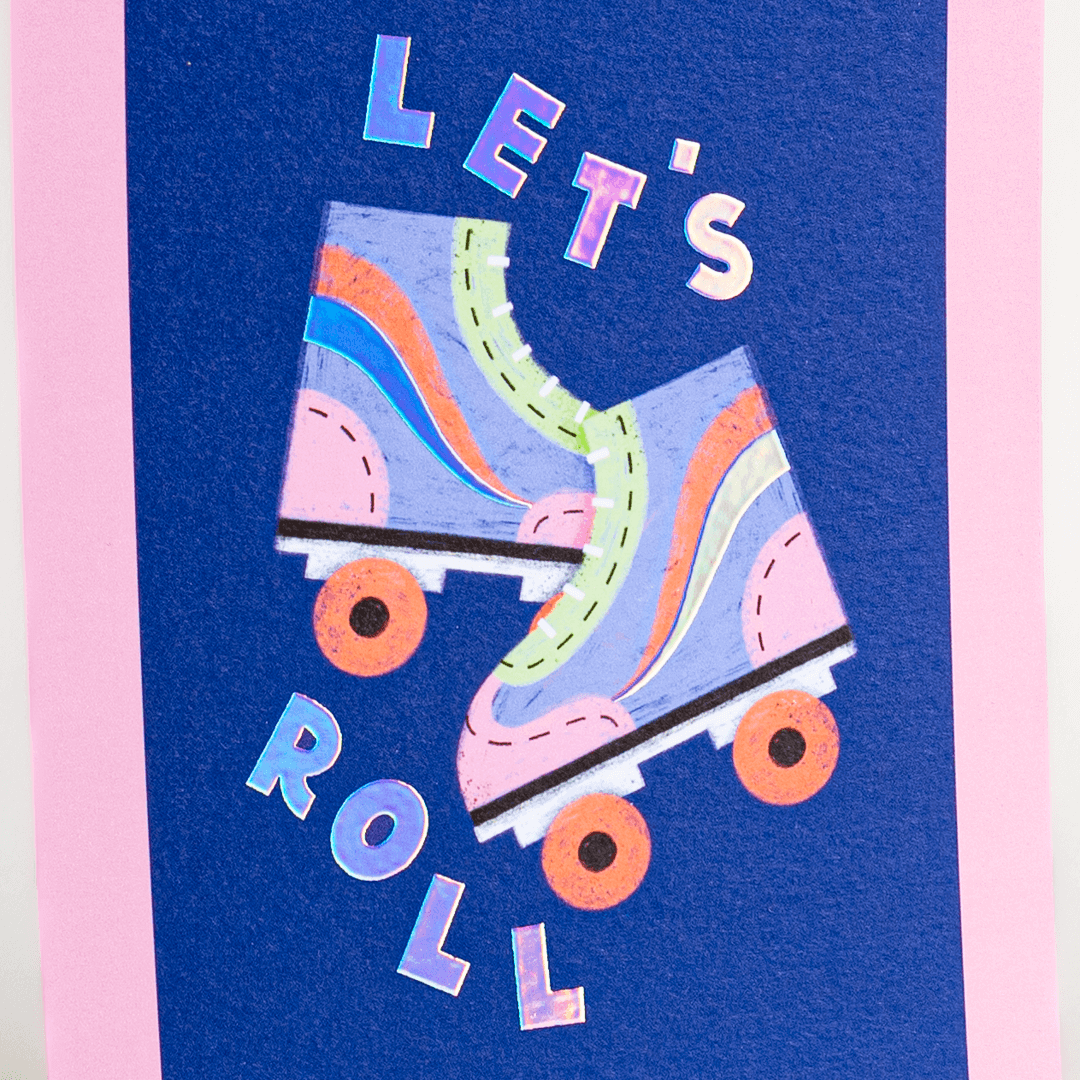 Holografische Folienprägung Muster