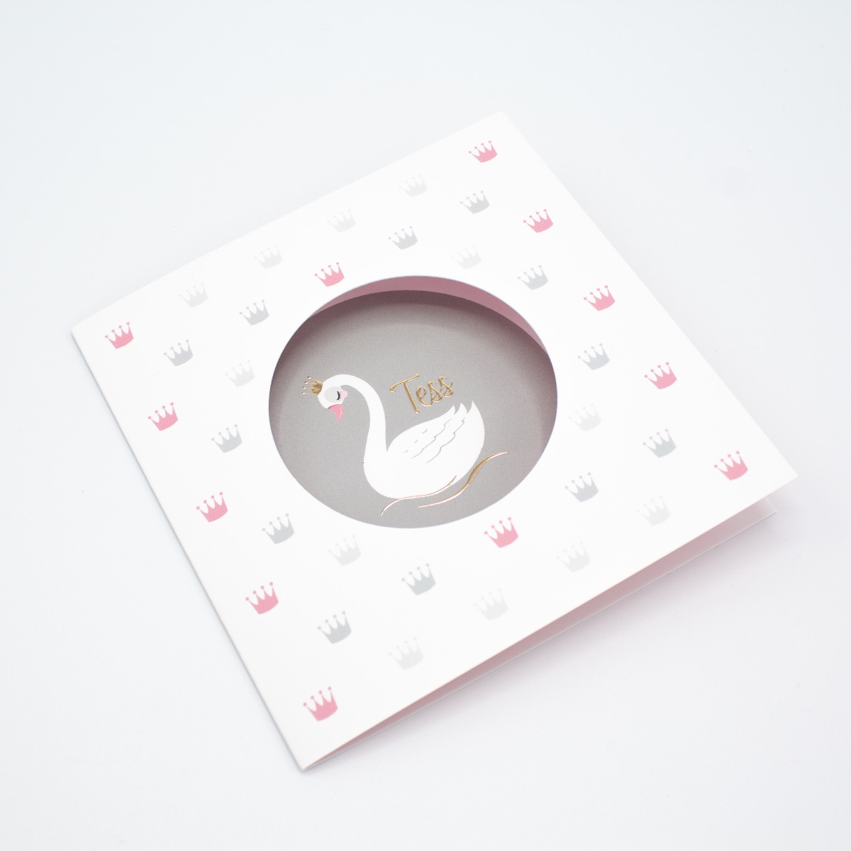 Geburtskarte gestanzt