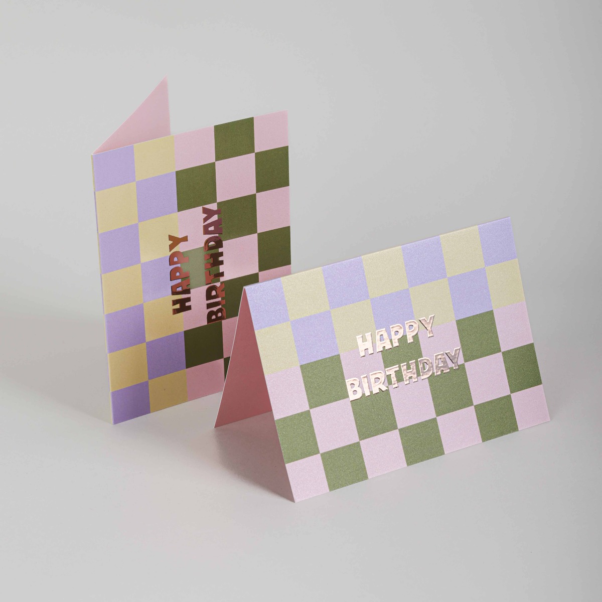 Karte mit Rillung an der langen Seite PeterPrint