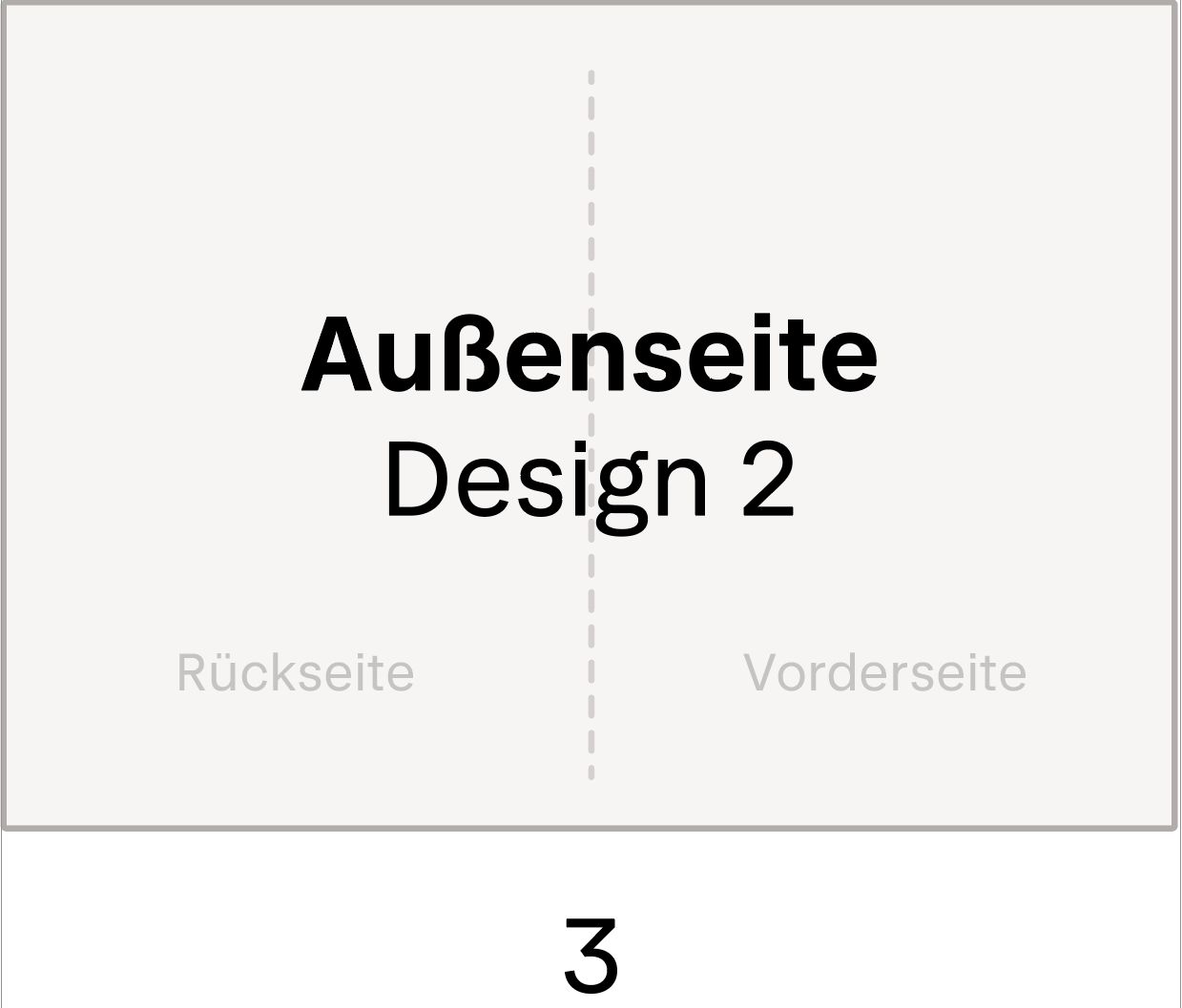 Seite 3: Außenseite Design 2