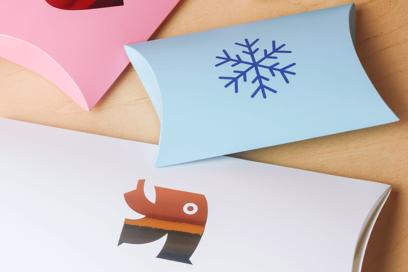 Kissenverpackung drucken