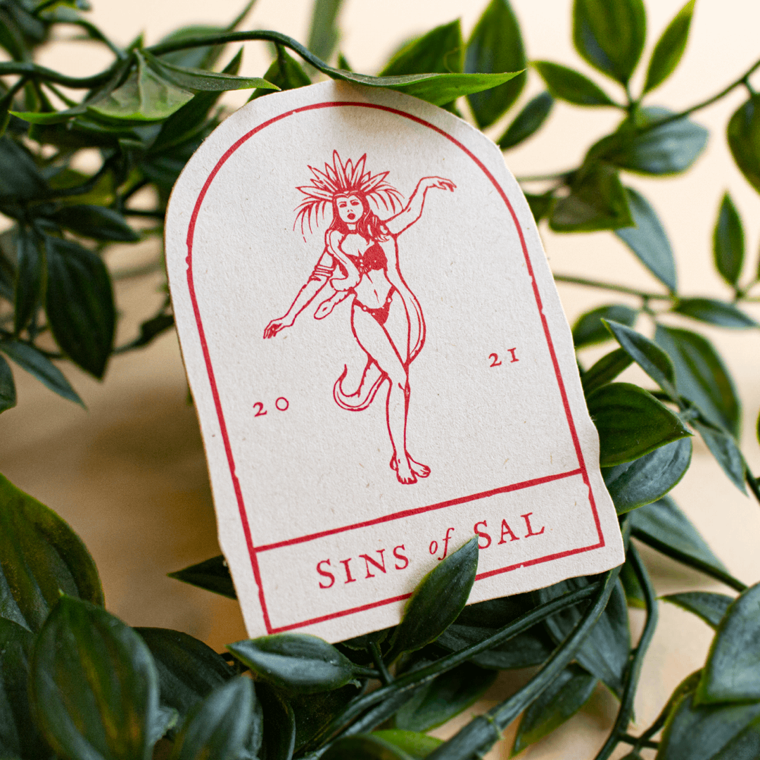 Beispiel für Visitenkarte mit Stanzform