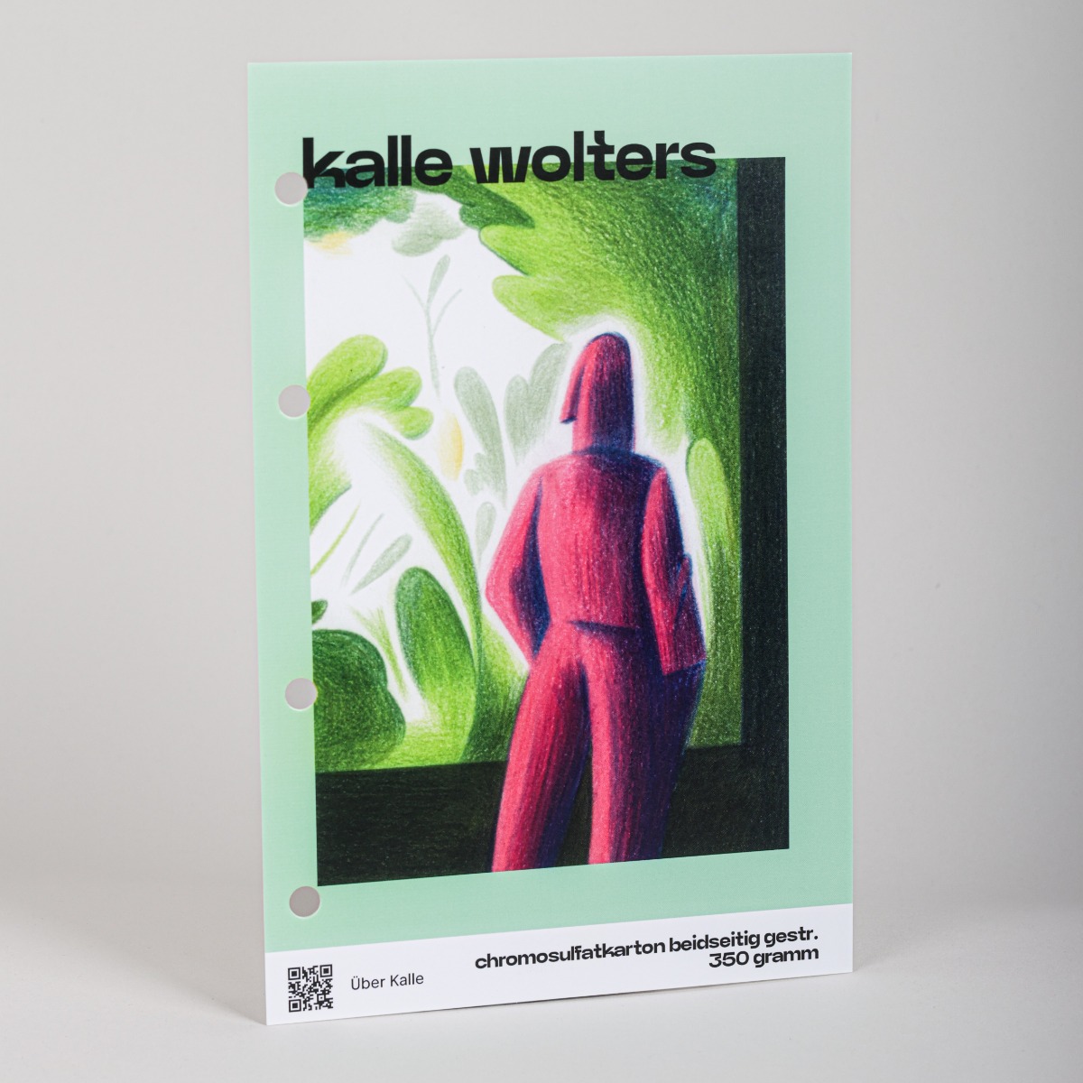 Papiersorte Chromosulfatkarton beidseitig gestrichen