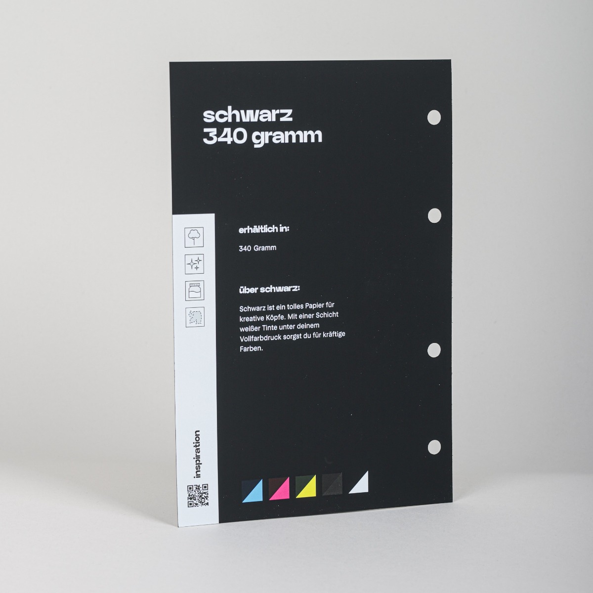 Schwarzes Papier Close‑up