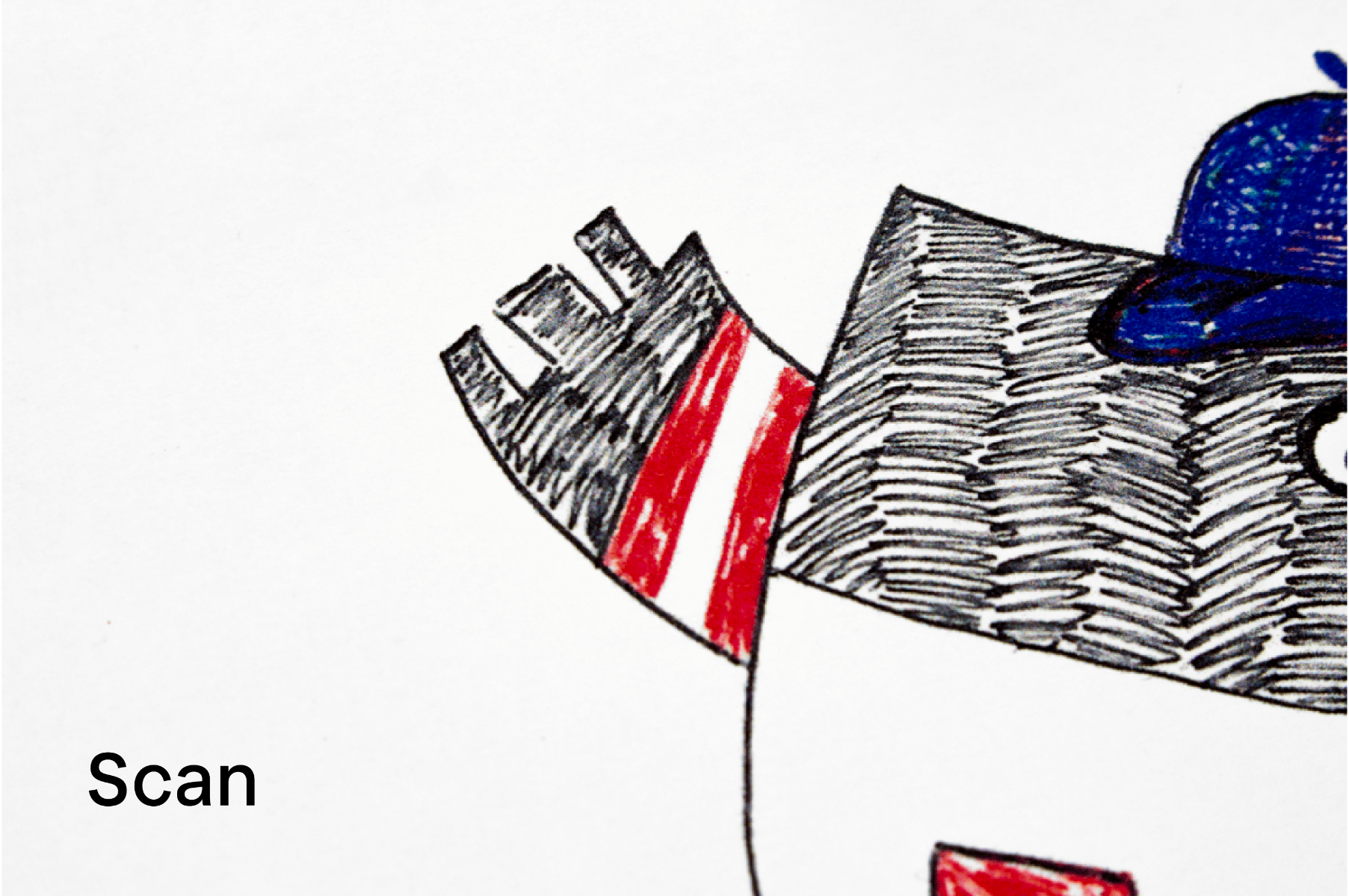 Scan der Illustration