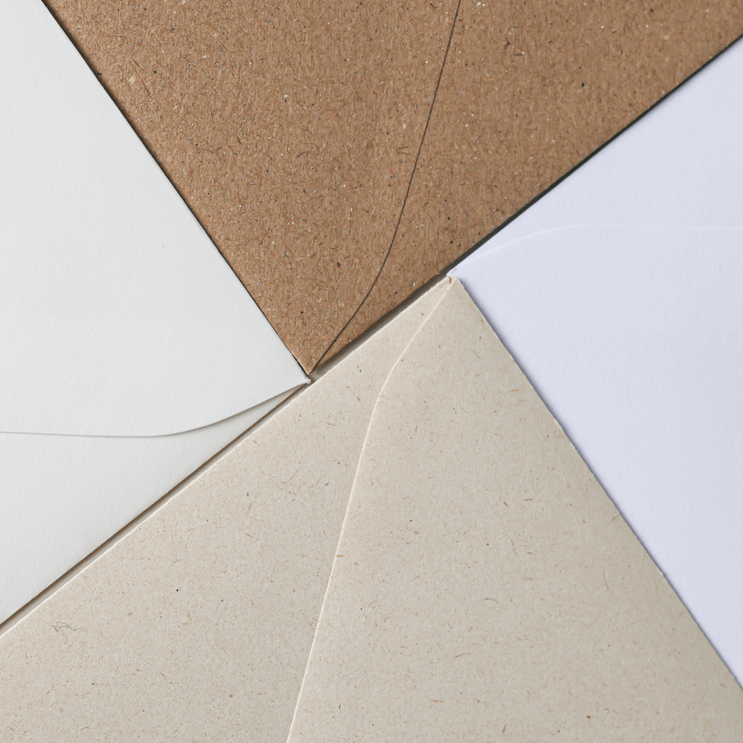 Papiersorten Umschläge