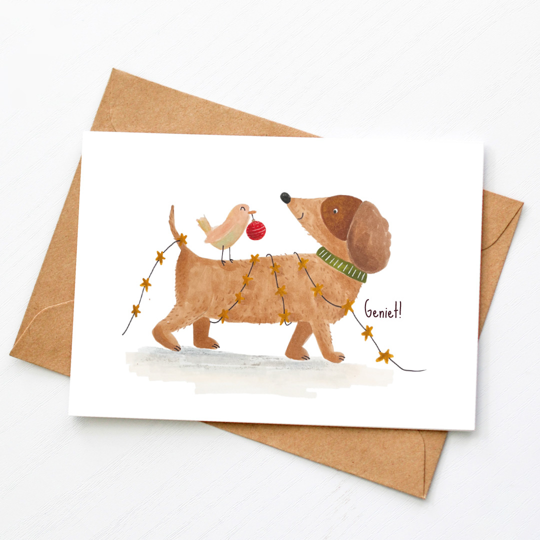 Weihnachtskarte drucken lassen