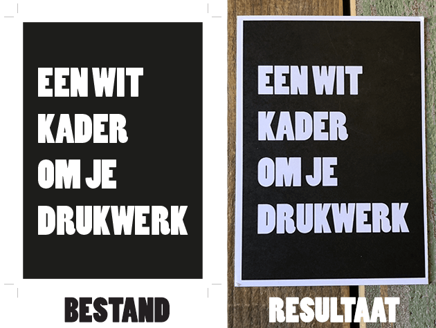 Einen Rahmen um dein Druckwerk