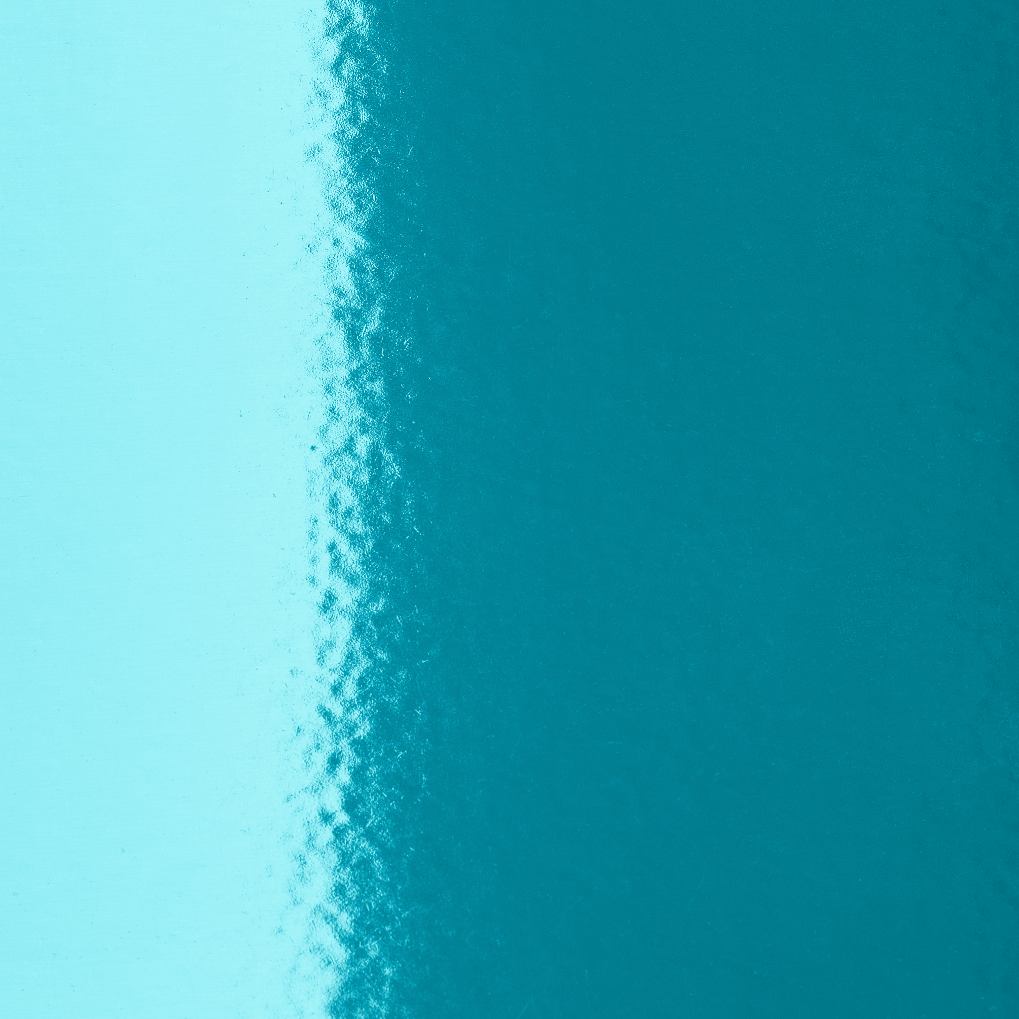 Foliedruck Ozeanblau Detail