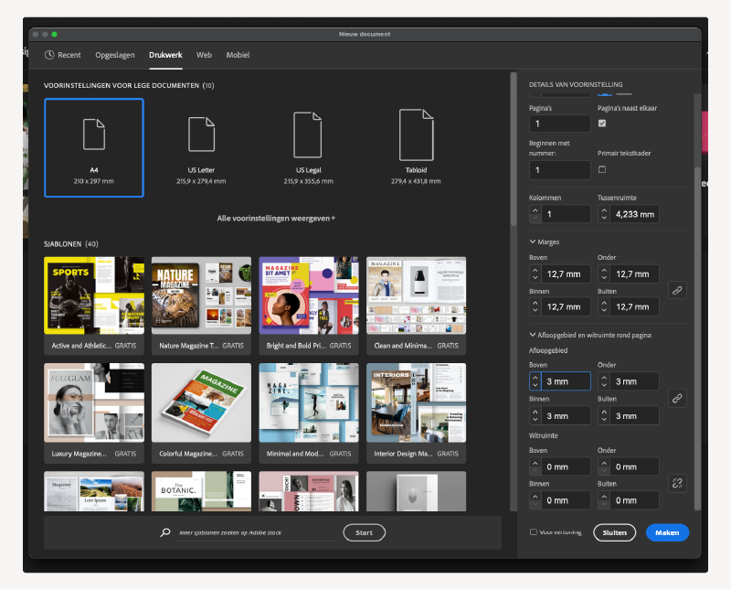 Beschnitt einstellen Adobe InDesign