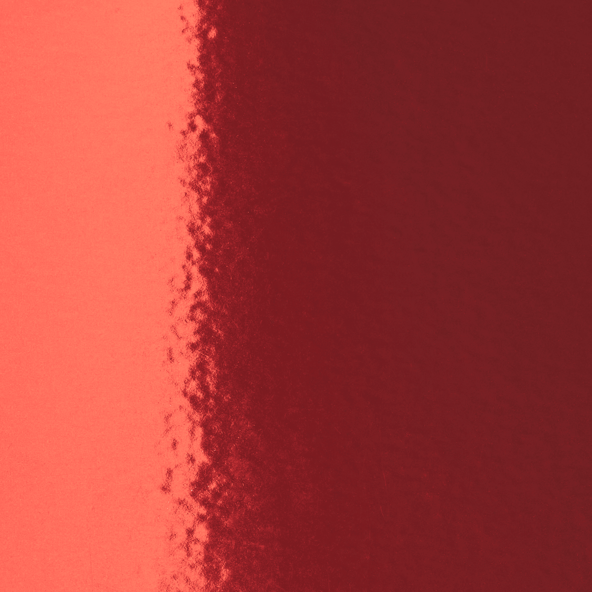 Folienprägung Rot Vollfläche