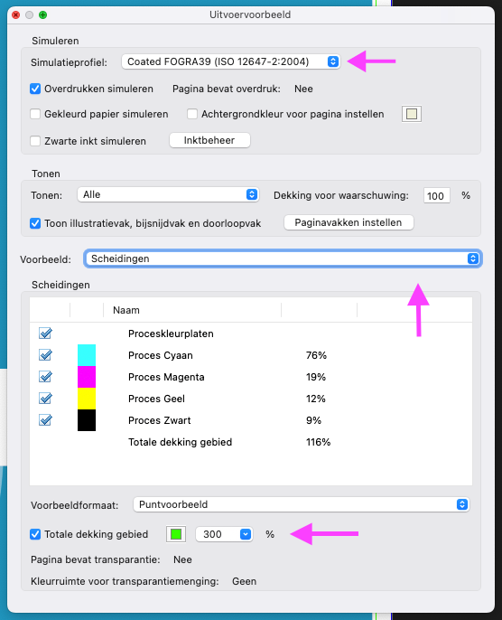 Tintenabdeckung in Adobe Acrobat Pro überprüfen