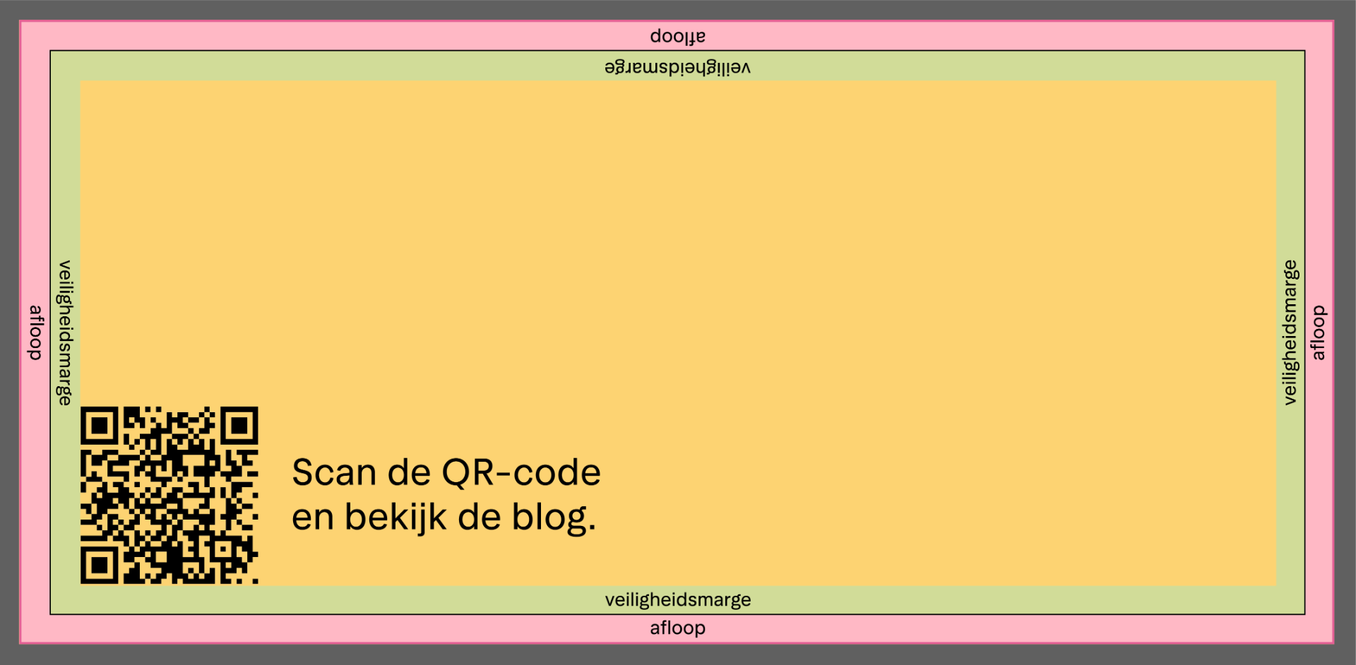 QR-Code steht gut im Design