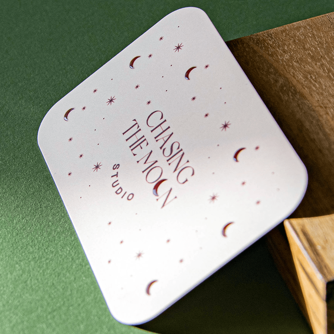 Visitenkarten mit UV-Spotlack