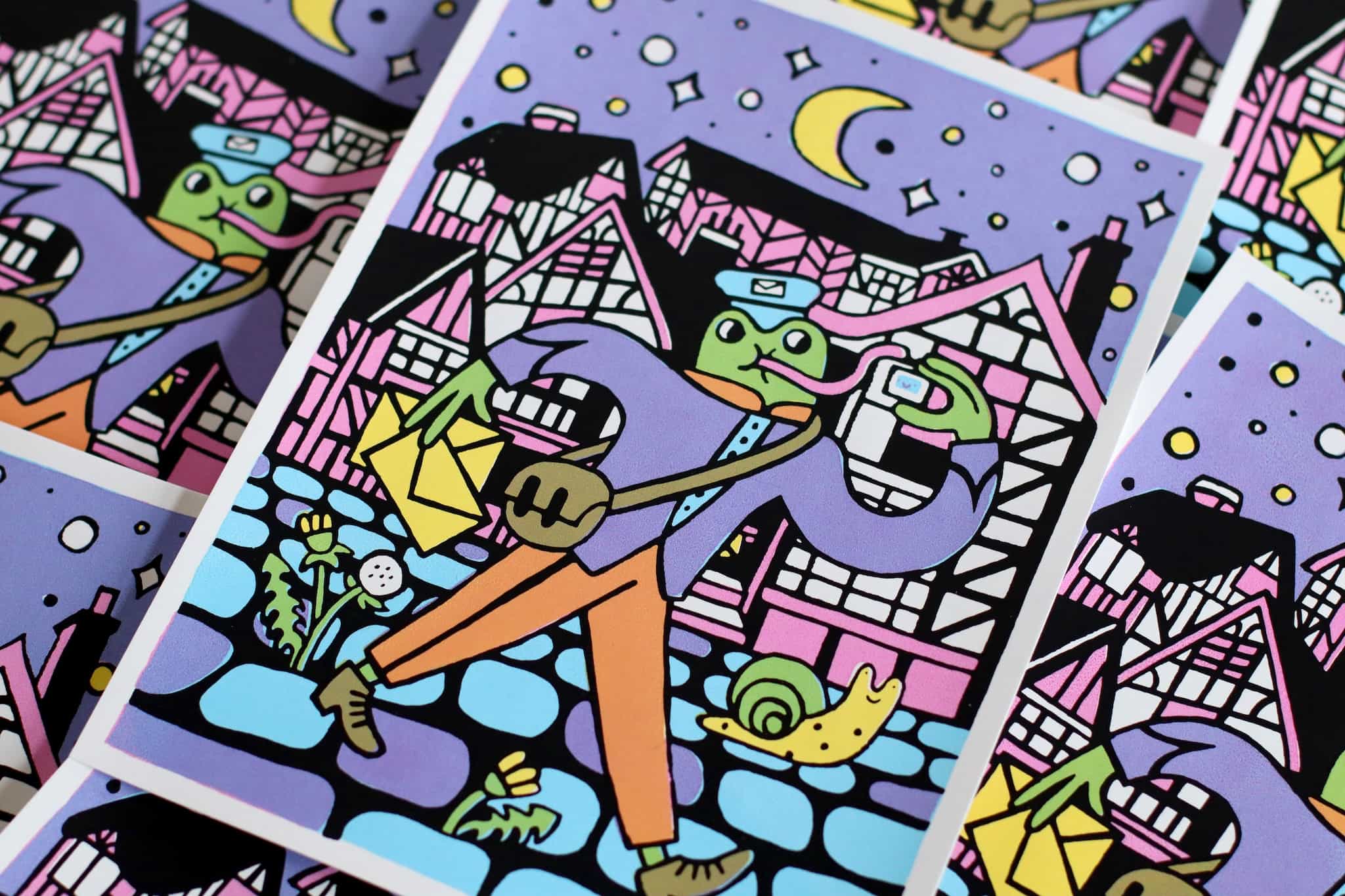 ontworpen sample voor Sampleboek PeterPrint