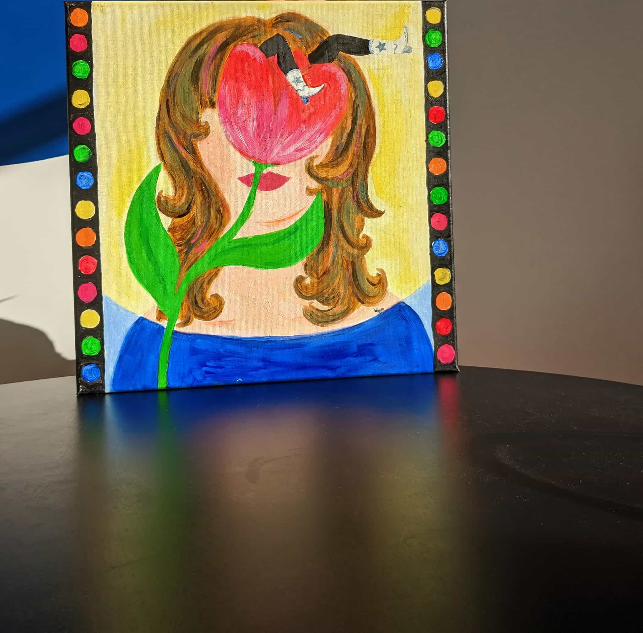 schilderij Stardust